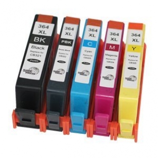 HP 364XL Multipack 5 stuks (huismerk + chip)